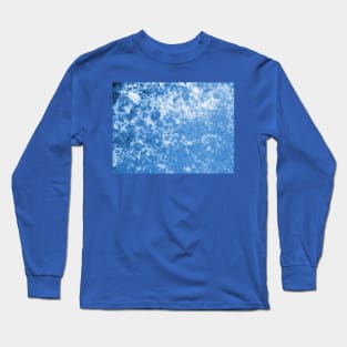 splashing, blue water, water, waterdrop, sea Long Sleeve T-Shirt